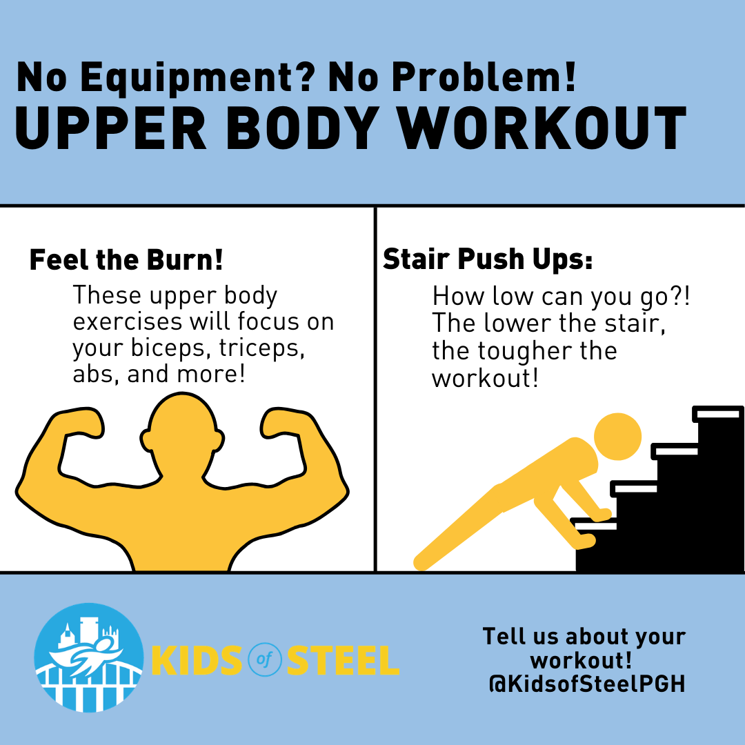 Workouts for upper body best sale no equipment